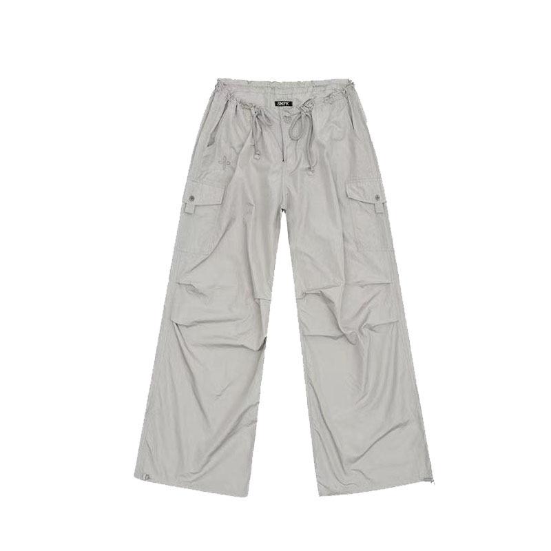 SMFKR Storm Hunting Wide-Leg Adjustable Cargo Pants - Celebrity Style Casual Paratrooper. S