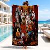 Horror Movie Characters Beach Towel, Microfiber Beach Towel, Perfect For Pool, Beach, Travel, Home Decor Beach Party Fan gifts