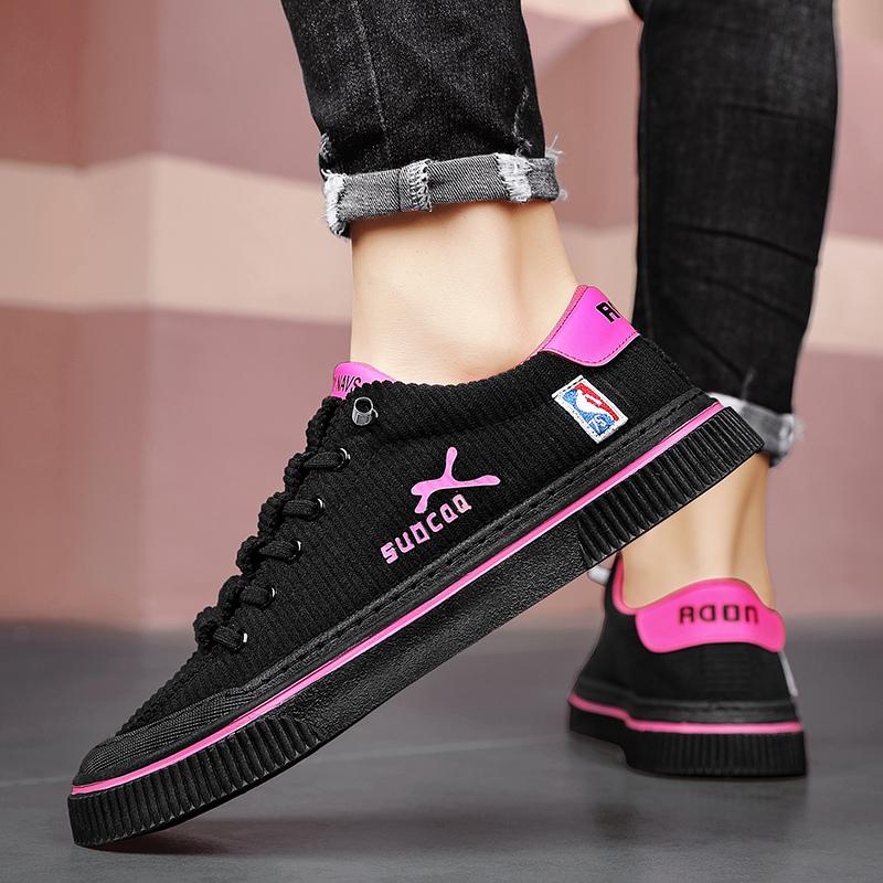 Trendy Casual Men Canvas Shoes Classic Low-top Canvas Sneakers Men Retro Flat Skateboard Shoes Designer Hip Hop Vulcanized Shoes