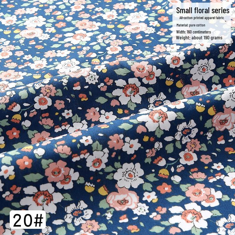 Strictly Selected Floral Print Cotton Twill Fabric for Baby Dress & Kids' Bedding