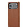 For iPhone 17 Pro Max Cell Phone Case Magnetic Closing PU Leather Stand Cover