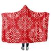 Customizable Casual Hooded Cloak, Flannel Lamb Wool, Polyester Custom-made Pictures Striped Plaid Solid Color Fonts