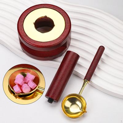Melting Furnace Spoon Stamp Handle , No Stamp, Sealing for Beads Scrapbooks Arts