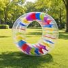Inflatable Cylinder with Internal Strips Safe Rolling Land