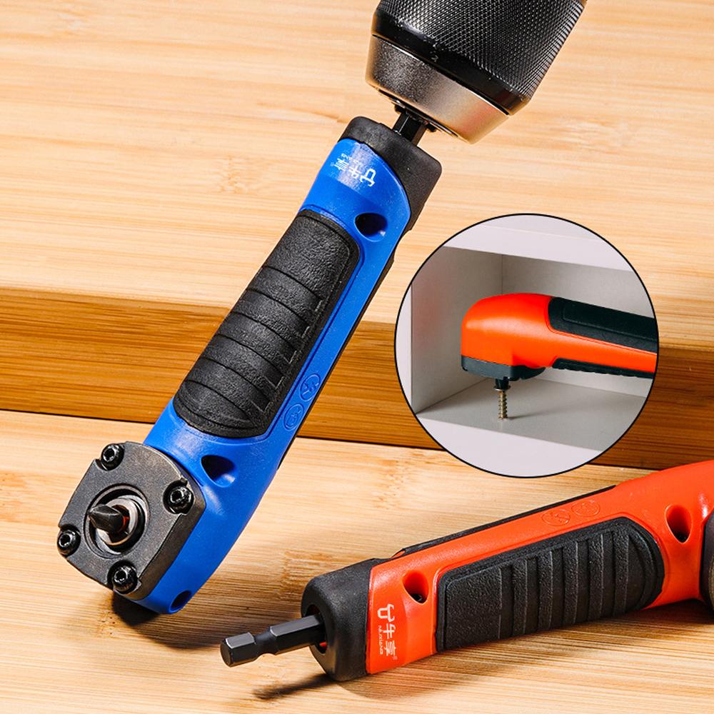 Winkelvorsatz Elektrischer Schraubendreher Reparatur 90 Grad Eckgerät Schraubendreher Stecknussadapter Bohrer Eckadapter