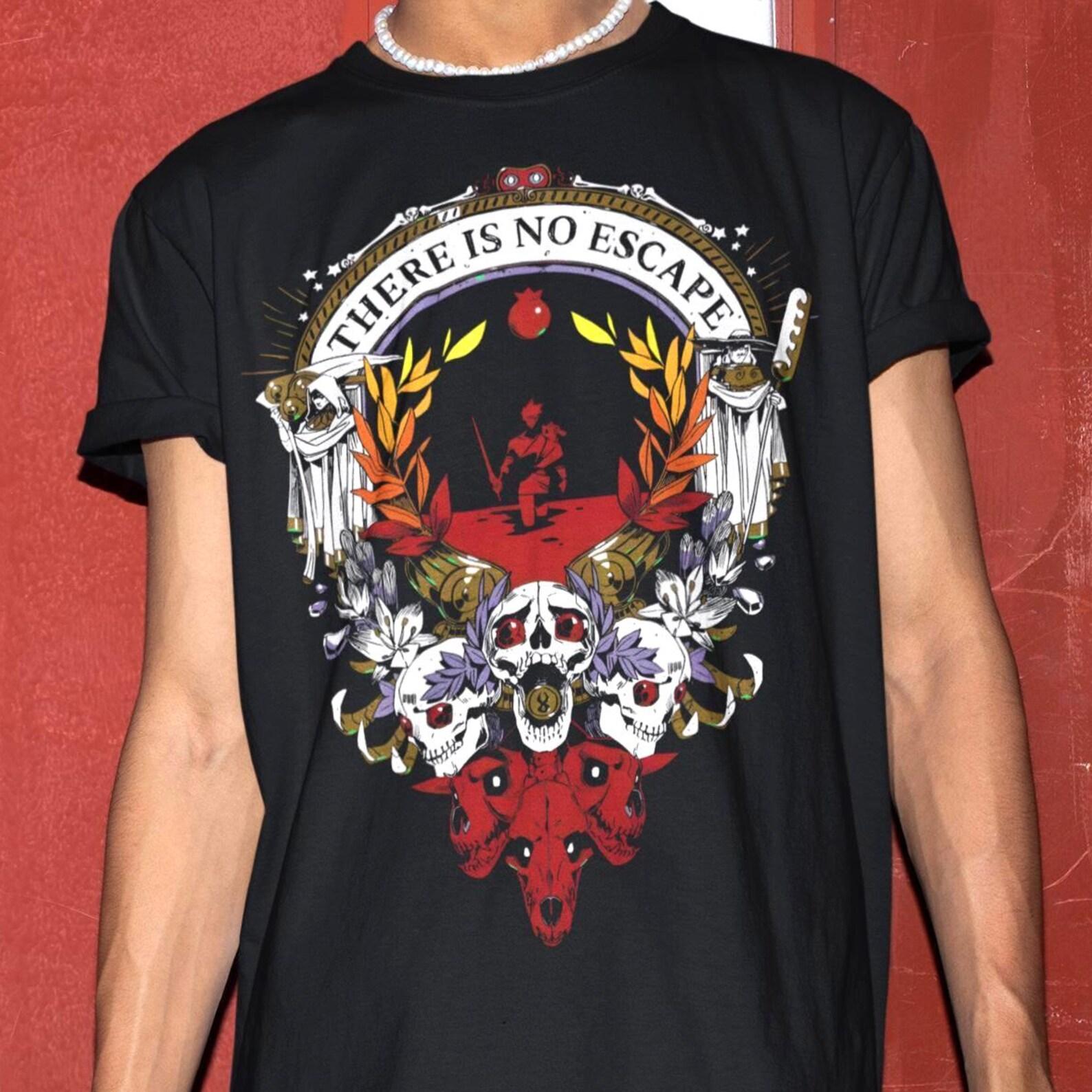 Hades 2 There Is No Escape Shirt - Video Game T shirts,Indie Game Merch 3XL
