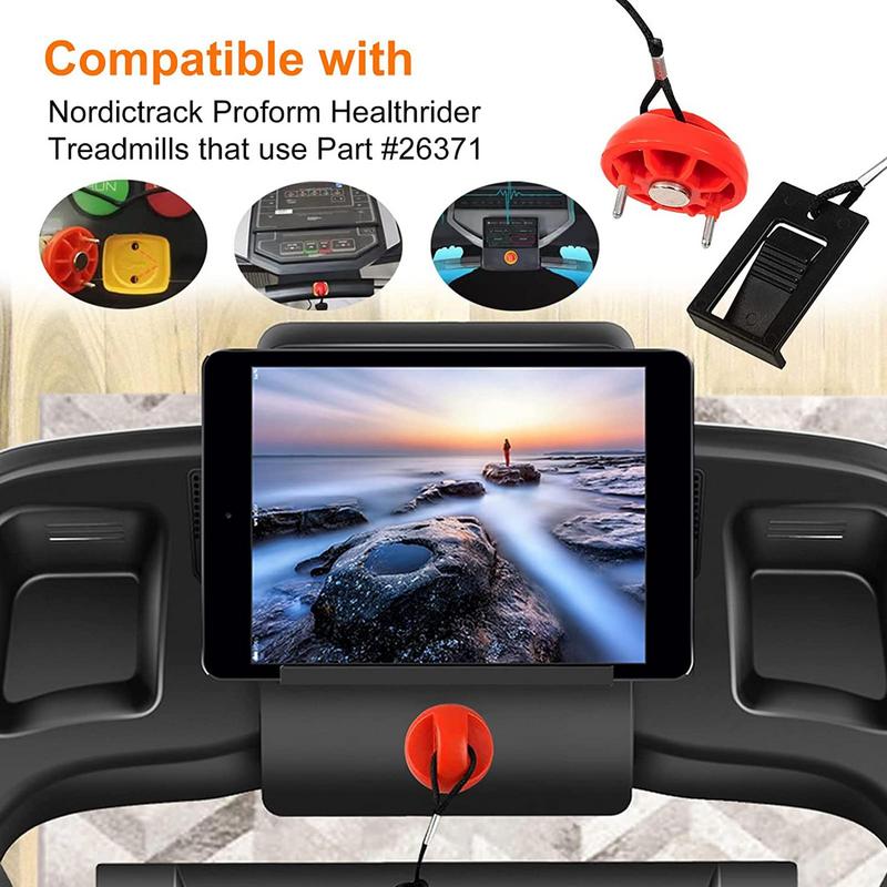 1pc Treadmill Magnetic Safety Switchs Magnet Safety Key Treadmill Magnet Clip Wide Compatible Treadmill Protection Device