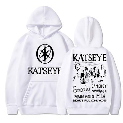 Kpop Katseye Beautiful Chaos Album Grafik Hoodie Mode Harajuku Sportbekleidung Herren Damen Koreanisch Übergroß Fleece Trainingsanzug