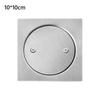 Square Shower Floor Drain with Cleaning Port Drainage Port Durable Cleanout  Floor Drain  Bathroom