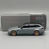 MINIGT 864 Metallic grey BMW M3 Competition Touring Brooklyn 1:64 alloy car Model