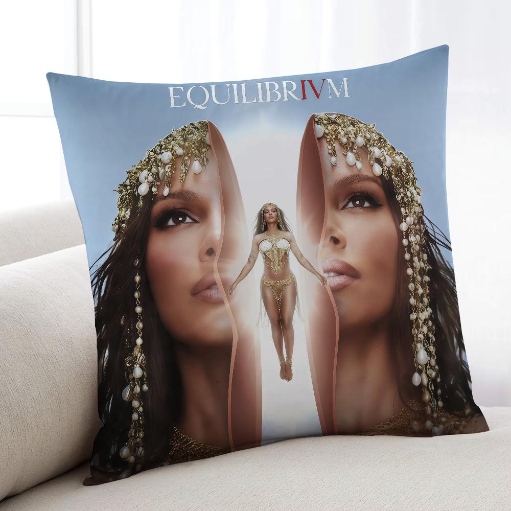 AAnitta Equilibrium Singer cushion cover Home Bedding Sofa living Room pillowcase Simple Soft Skin Cushion Cover Party Gift