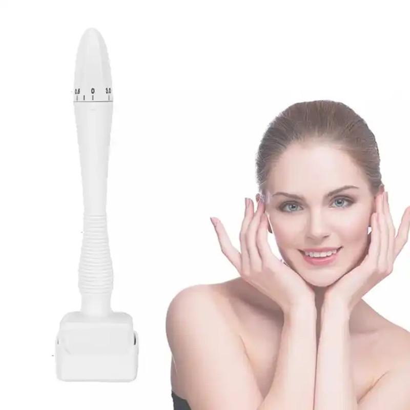 Stainless Steel Derma Stamp 140 Adjustable Pin Professional Microneedling Pen for Women & Men