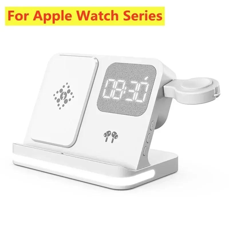 Soporte Cargador Inalámbrico Para iPhone 15 14 Samsung S23 S22 Ultra Fold Z Flip Galaxy Watch iWatch Active Buds Estación de Carga Rápida