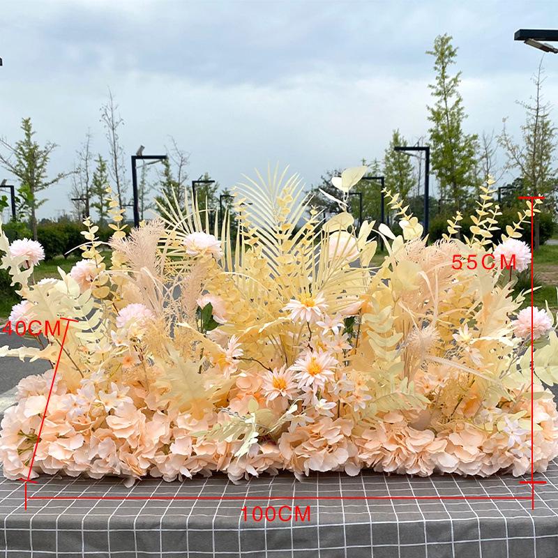 Large Artificial Wedding Flower Wall for Aisles and Hotels