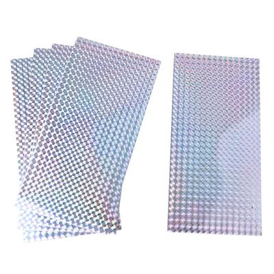5 Paket Holografik Film Flaş Balıkçılık Terazisi Cilt Cazibesi Sert Çıkartmalar Yansıtıcı Sinek Bağlama Aracı