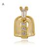 Teeth Braces Heart Shape Cubic Zirconia Men Women Hip Hop Vertical Stick Braces for Halloween