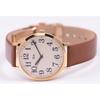 Seiko Alba AKPK Series Unisex Quartz Wrist Watch - Ivory / Brown AKPK426 AKPK427 Gift Casual Business Sports Student