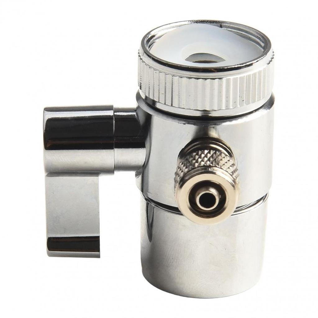 Silver Above Counter Water Filter for 1/4 RO Tubing