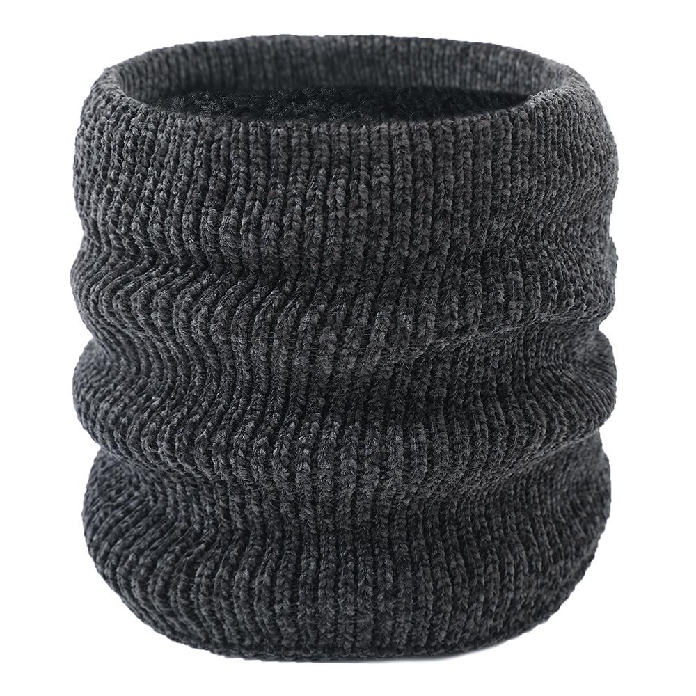 Unisex Thickened Velvet Chenille Neck Warmer and Head Cover