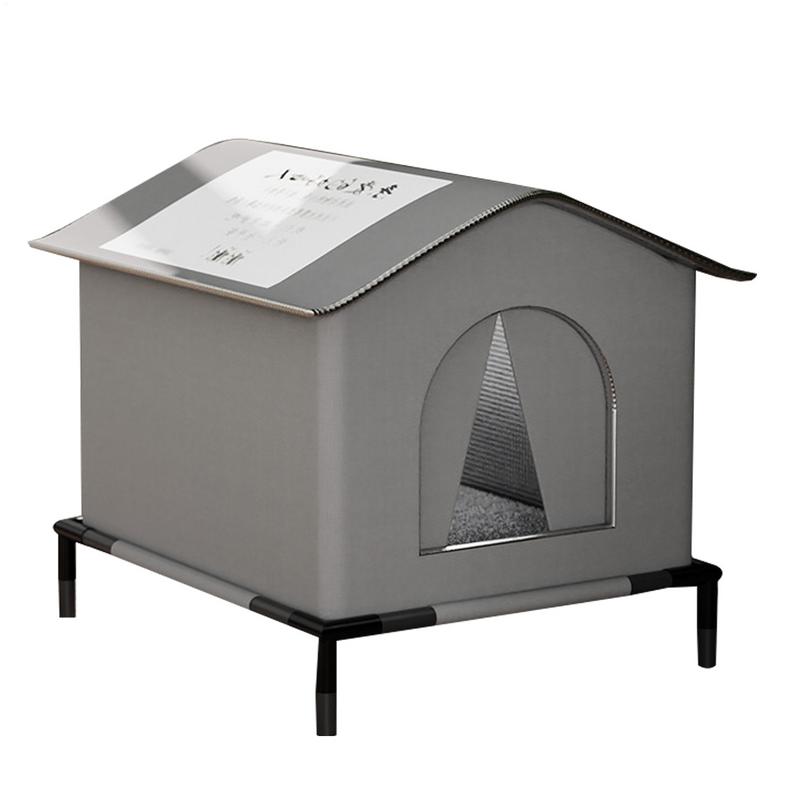 

Waterproof Cat House Winter Cat Bed Outdoor Winter Warm Pet Cave universal Enclosed Pet Tent for Small Dog Puppy Supplies China Mainland