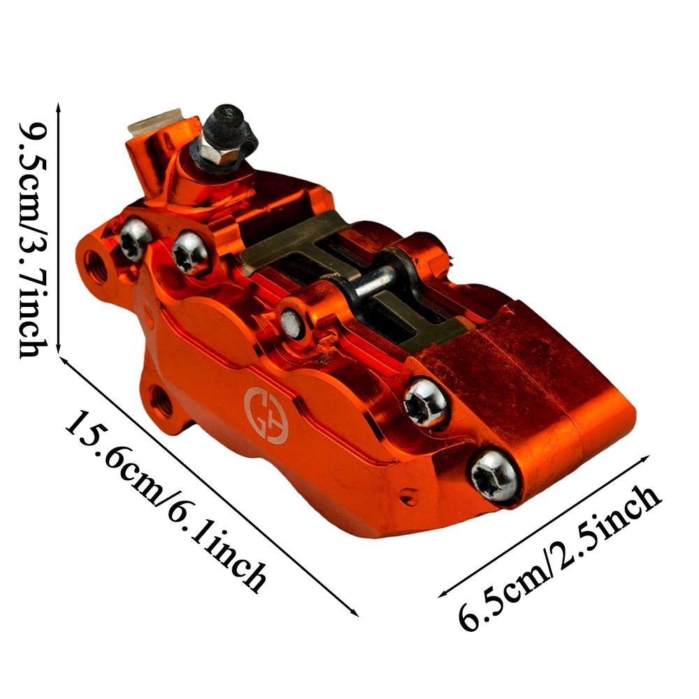 Motorcycle Brake Assembly Aluminum Alloy Replacement Motorcycle Rear Brake Clamp for ATV Electric Scooter Motocross Trail Riding