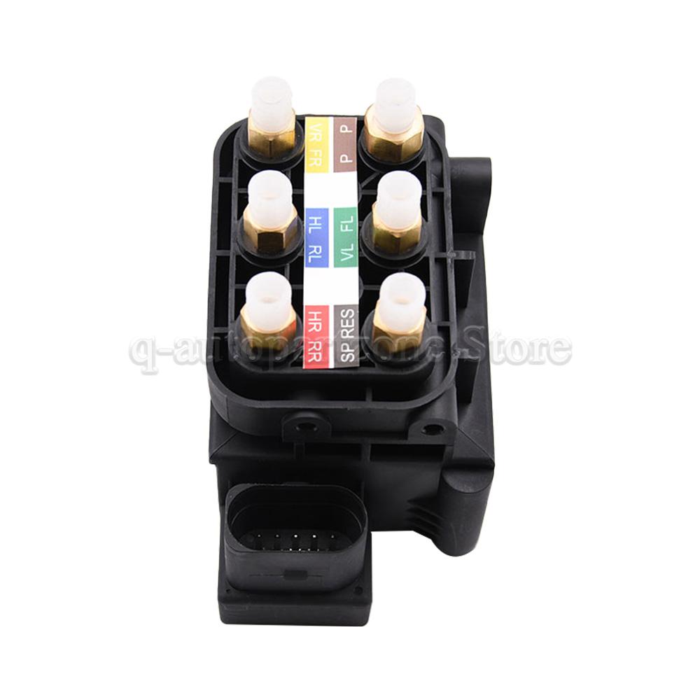 Voor Mercedes-Benz W164 W166 W221 W251 Luchtvering Solenoïdeklepblok A2123200358 1663200204 A251320005 2123200358