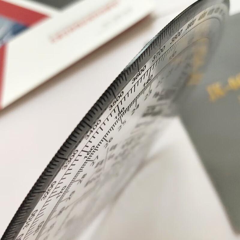 Bangu Multifunctional Mil-Scale Protractor & Commander Ruler