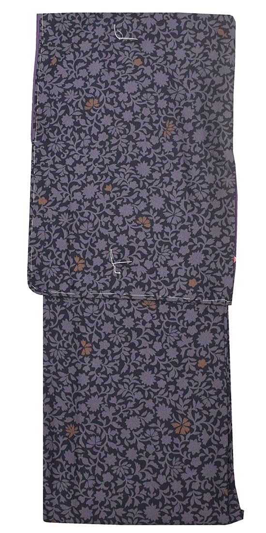 

Kimono Washable Washable Tailored Crepe Washable Washable Fine Wide Pattern [Wagokoro Shop] Kimono, Large, Kimono, Fabric, Pret, Kimono, Women s, фіолетовий