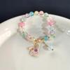 Kuromi Colorful Popcorn Crystal Beaded Bracelet - Christmas Hot Sale for Students & Besties