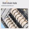 Multifunktionales Über-Spülbecken Geschirr-Abtropfgestell