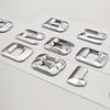 3D ABS Car Sticker Logo B180 B200 B260 Rear Trunk Letters Badge Emblem For Mercedes Benz B Class B200 B220 B260 Auto Accessories