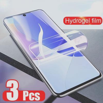 3 vnt. Apsauginė plėvelė Huawei Nova 10 9 SE 11 Pro 8i Ekranų apsauga Hidrogelio plėvelė Huawei Nova Y71 Y61 Y90 Y70 Ne stiklas