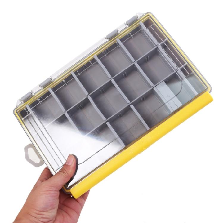 Fishing Tackle Box Portable Storage Trays Lure Organizers Storage Box Baits Separator Organizers with Removable Divider