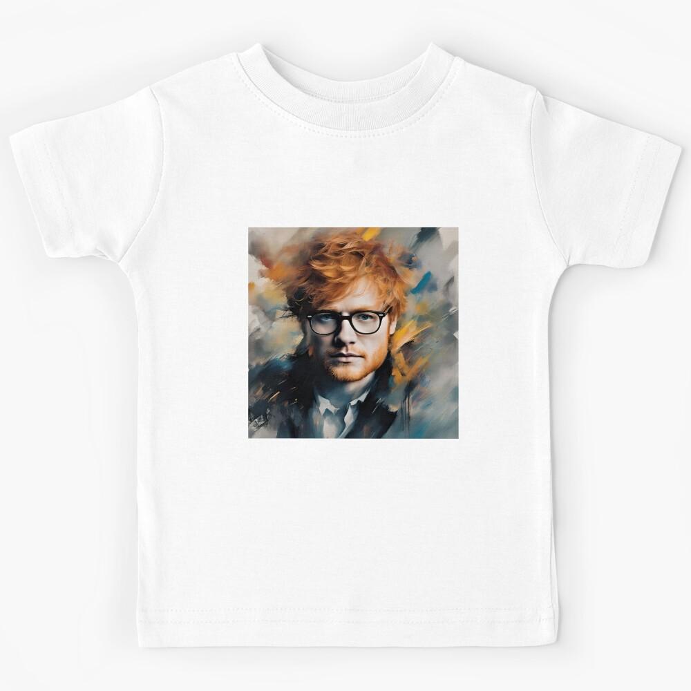 Ed Sheeran`s portrait Kids T-Shirt 130