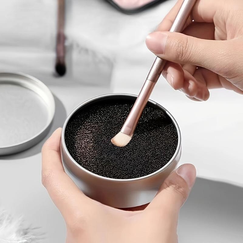 1PC Dry Cleaning Sponge Replacement Core Makeup Brush Cleaning Sponge Makeup Brush Eye Shadow Brush Dry Cleaning Sponge