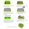 Garden Home Use Seed Sprouter Tray BPA Free PP Soilless Bean Sprout Grower Seedlings Germination Tray Sprouting Kit with Lid