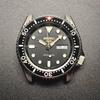 Used SEIKO 7S26-0020 SKX007 SBSA SRPD etc. Ceramic Flat Inner Bezel Black Red Point AfteRMarket Part for SEIKO MOD Custom