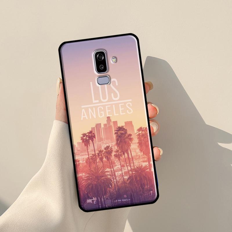 Los Angeles California Case For Samsung Galaxy J3 J5 J7 2017 A3 A5 J1 2016 J4 J6 Plus A6 A7 A8 A9 J8 2018 Coque