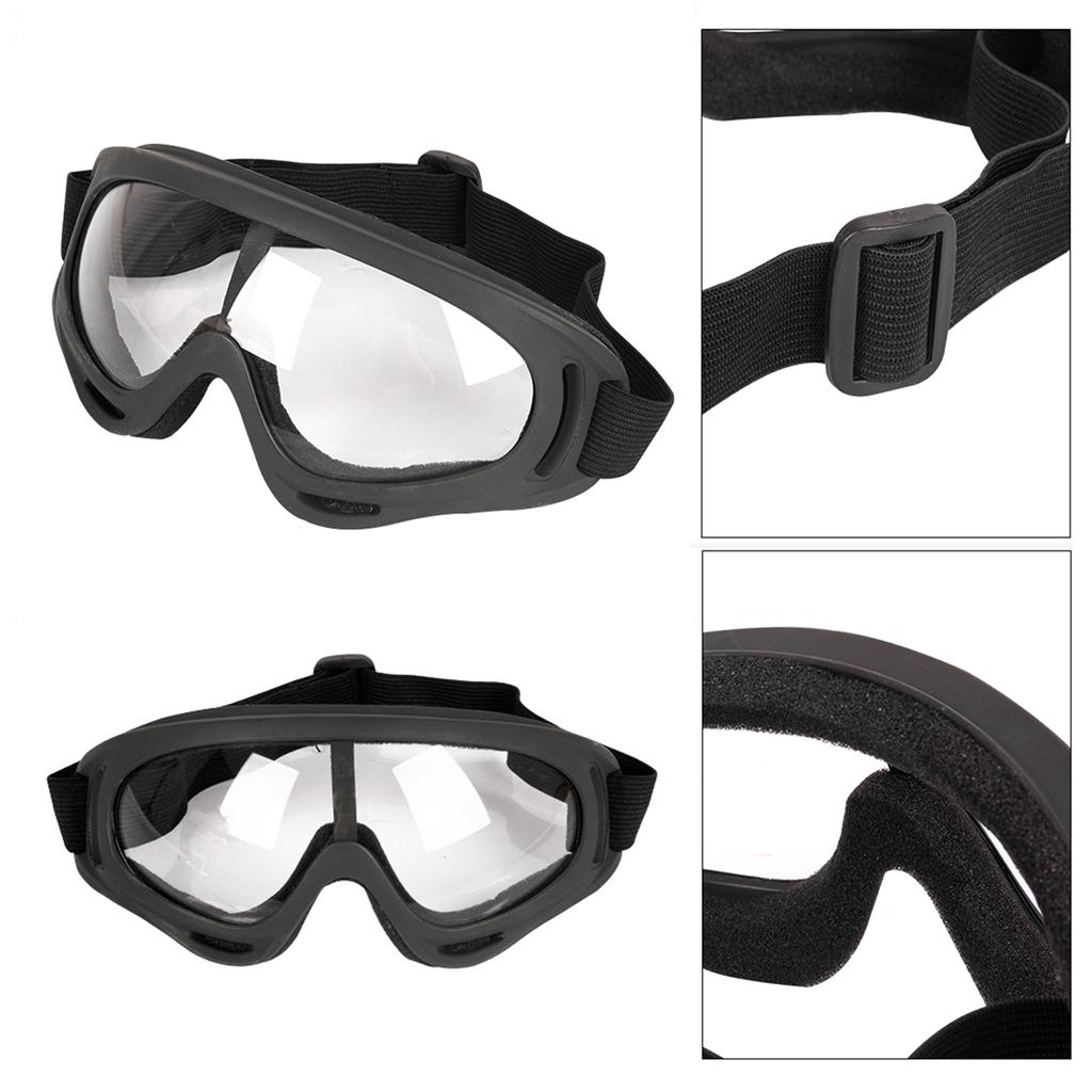 Safety Goggles Protective Eyewear for n Laboratory Clear Lens Goggles with Adjustable Headband Scratchproof
