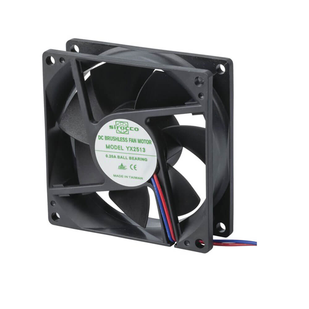 Sirocco Sirocco Wire Ball Bearing Fan (12VDC)
