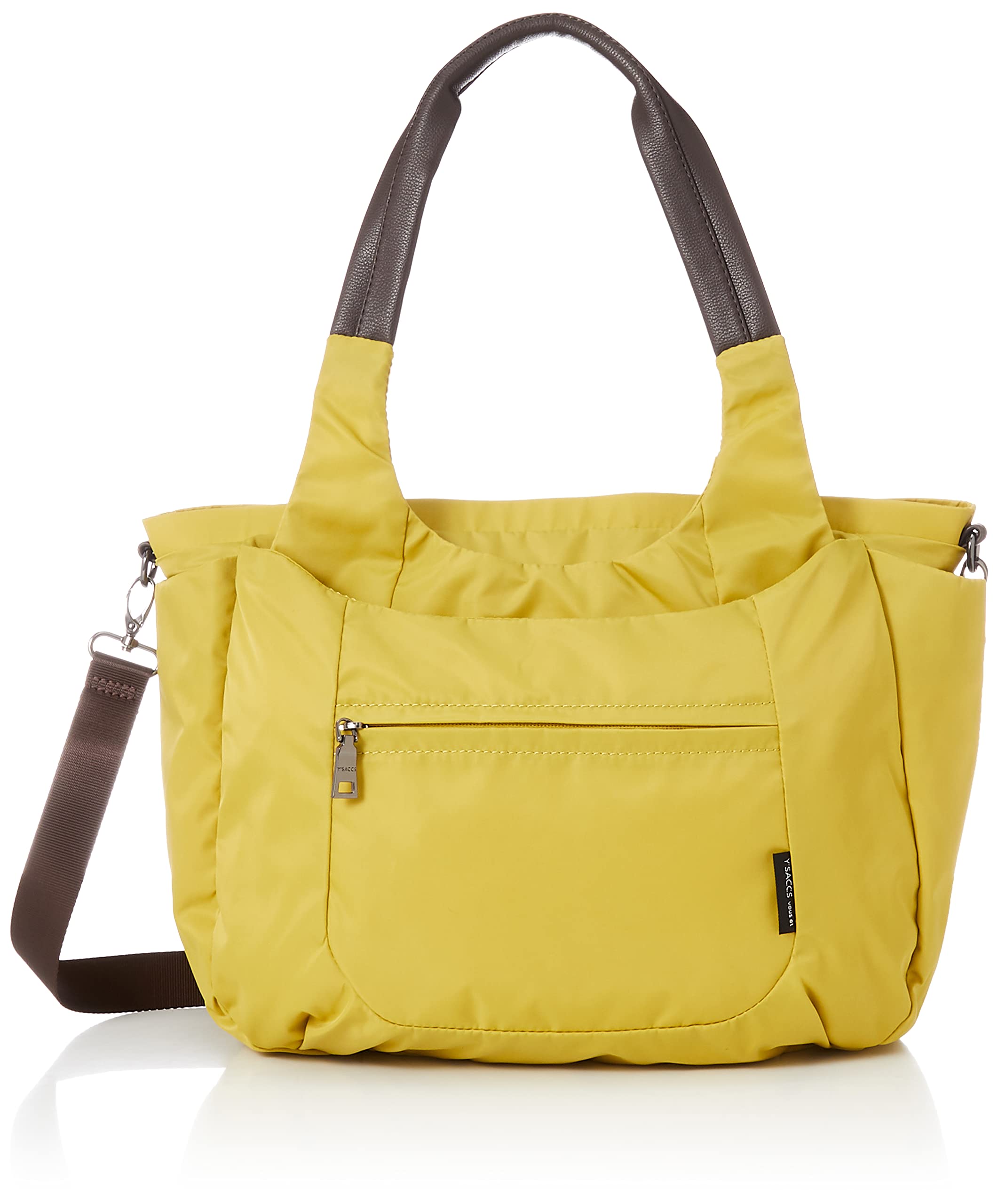 

Сумка-тоут vous et round tote для горчичного цвета [Isaac] женская 2-сторонняя, (41)