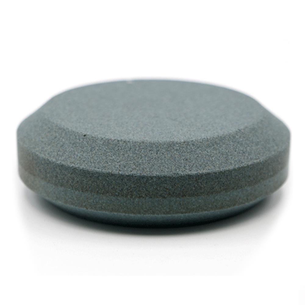 

120/240 Grit Dual-Sided Sharpening Stone Brown Corundum Circular Whetstone for Kitchen Knives Axes Garden Tools A