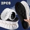 Unisex 4D Massage Orthopedic Insoles Super Soft Arch Support Sports Shoe Inserts for Running Baskets Foot Comfort