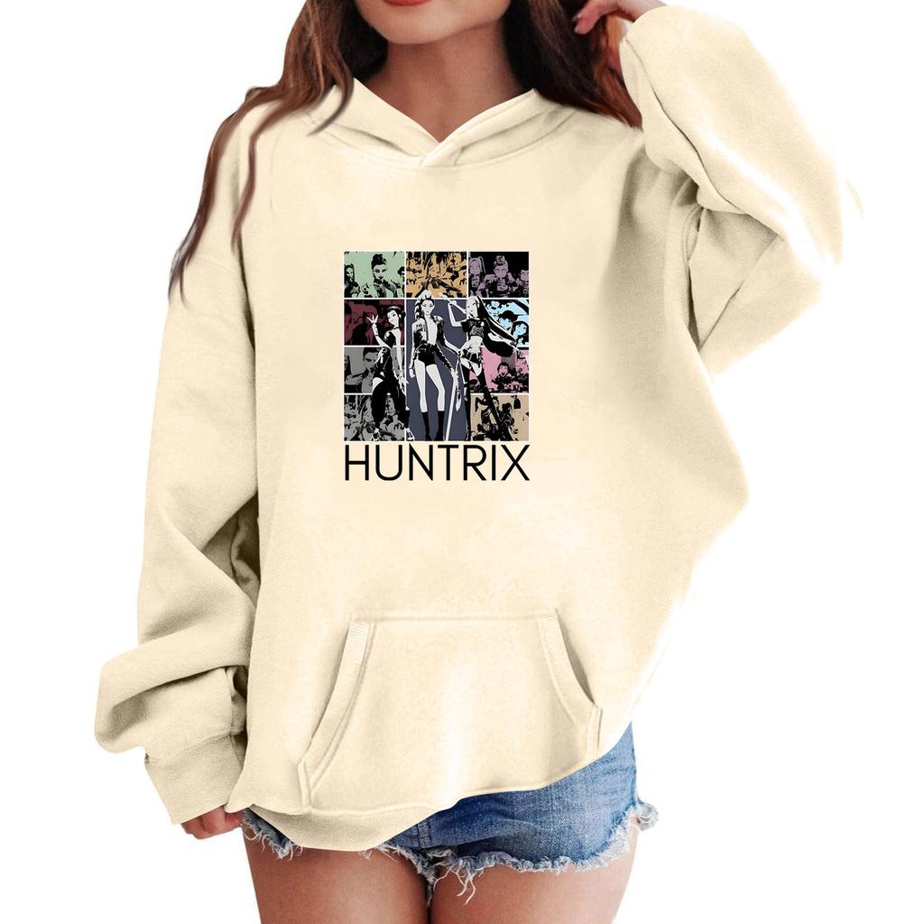 Dětská mikina s kapucí Chlapecká a dívčí módní potištěná mikina s dlouhým rukávem