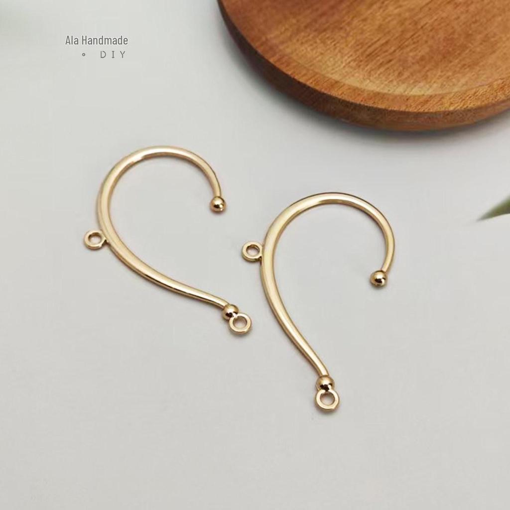 Handmade Ancient-Style Alloy Hairpin & Double Hole Ear Hook Earrings