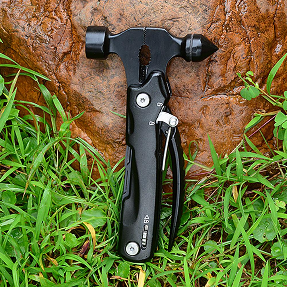 Multifunctional Hammer Portable Life Saving Hammer Safety Hammer Multifunctional Tools For Backpacking Camping Emergency