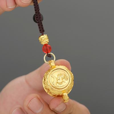 Kreativer Sternzeichen-Füllhorn-Schlüsselbund im chinesischen Stil, Glücksbringer-Schlüsselbund, exquisite Rucksack-Dekoration, Zubehör, Geschenke