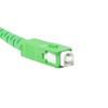 Lanberg Fiber optic patch cord FO-SASA-SS31-0025-WH SM SC/APC-SC/APC SIMPLEX 3.0MM LSZH G657B3 2.5M white -