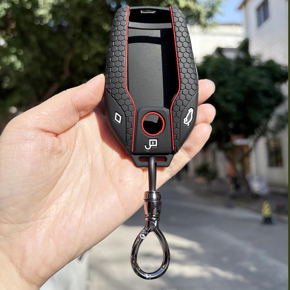 Keychain Protection For Bmw 5 6 7 Series 540I G30 G31 G32 X3 G01 X4 G02 X5 G05 X6 X7 G07 Silicone Key Case Cover Shell
