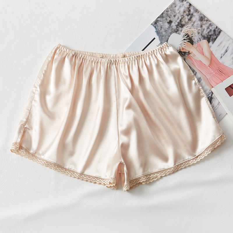 Loose Safety Pants Women's Anti-slip Summer Thin Large Size Can Be Worn Outside Without Curling Bottom Home Insurance Shorts